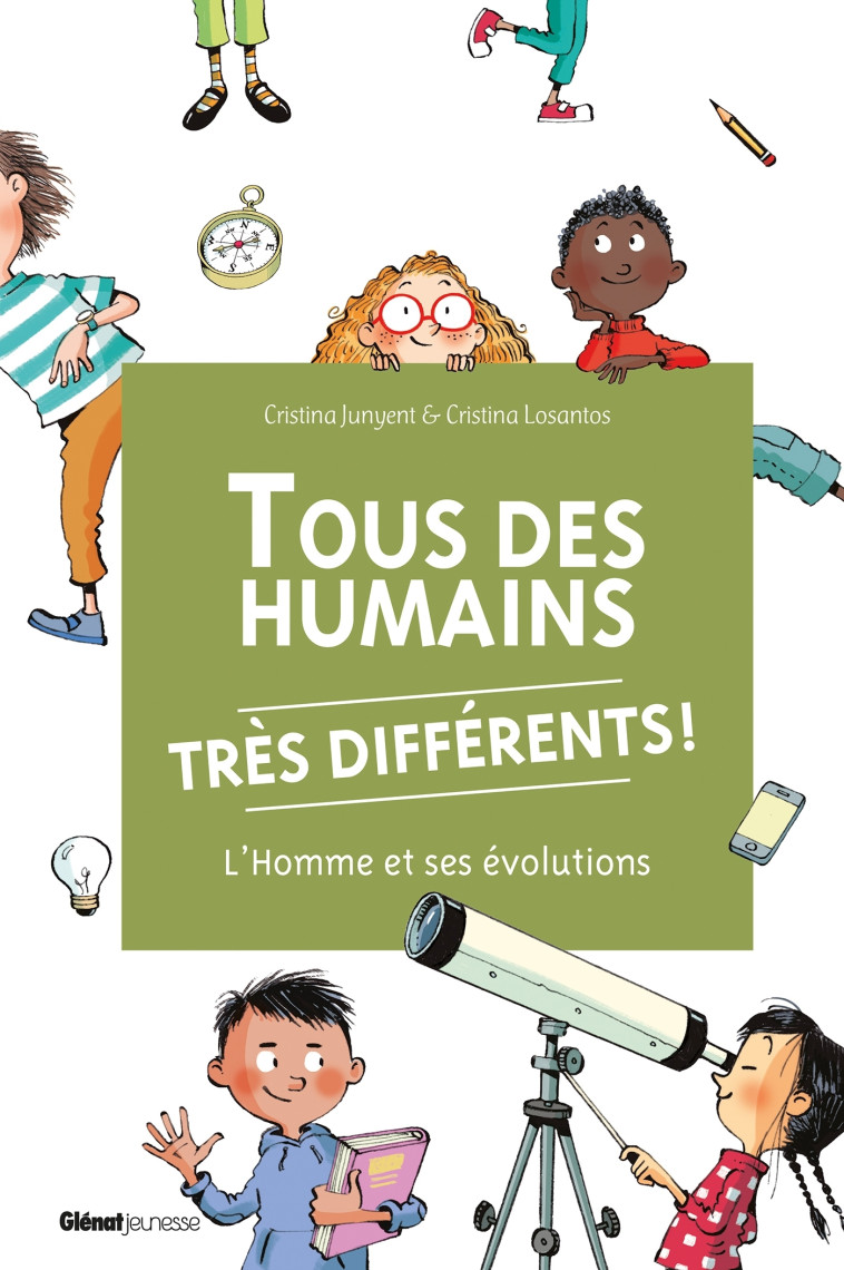 Tous des humains très différents ! - Cristina Junyent, Cristina Losantos - GLENAT JEUNESSE