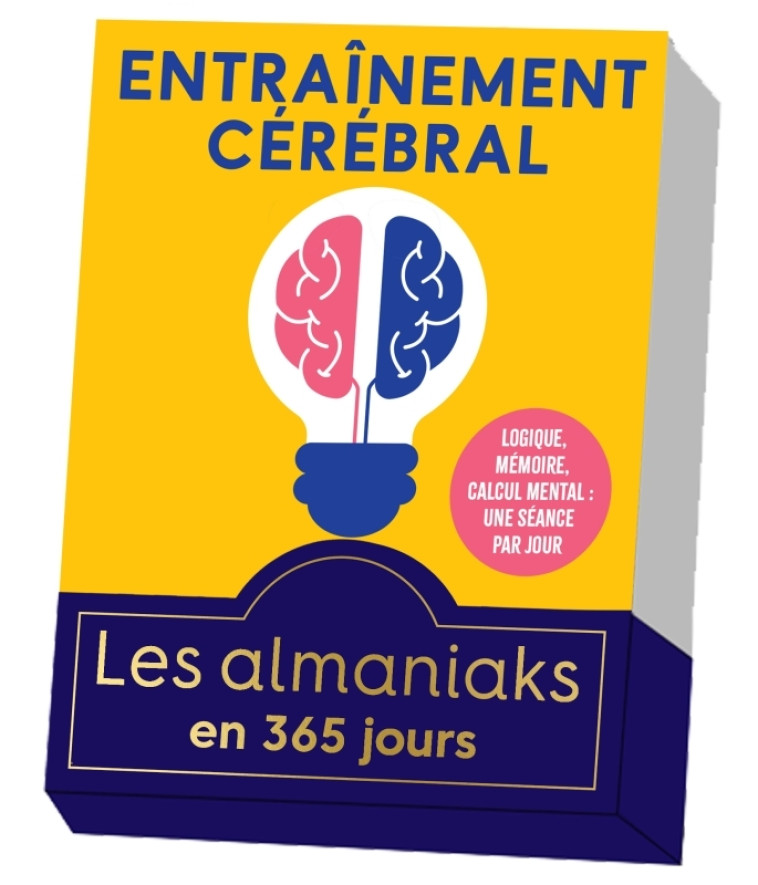 Almaniak Entraînement cérébral, un jeu par jour - Marc Esquerré - 365 PARIS