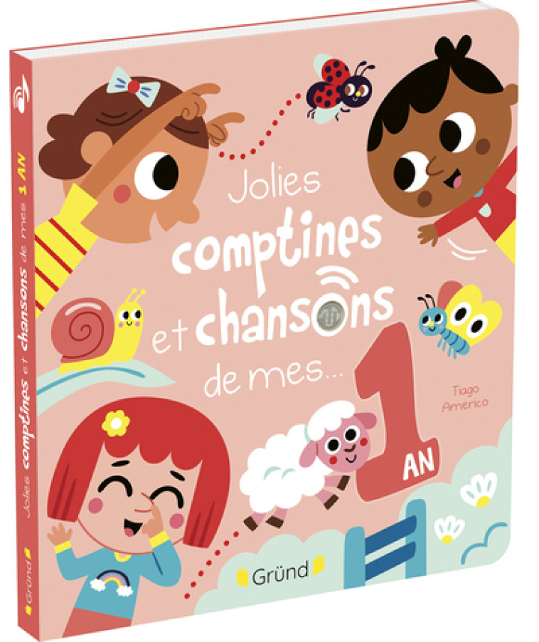 Jolies comptines et chansons de mes 1 an - Tiago Americo - GRUND