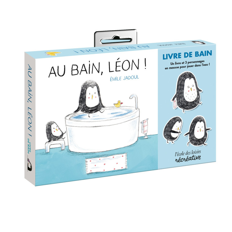 Au bain, Léon ! (Livre de bain) - Emile Jadoul - EDL