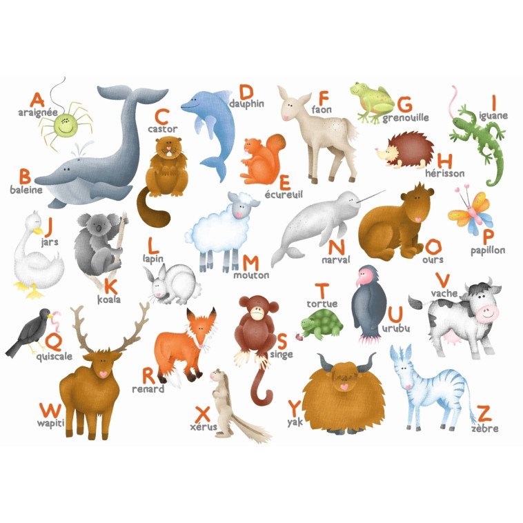 L'alphabet des animaux - XXX - MICHELE WILSON