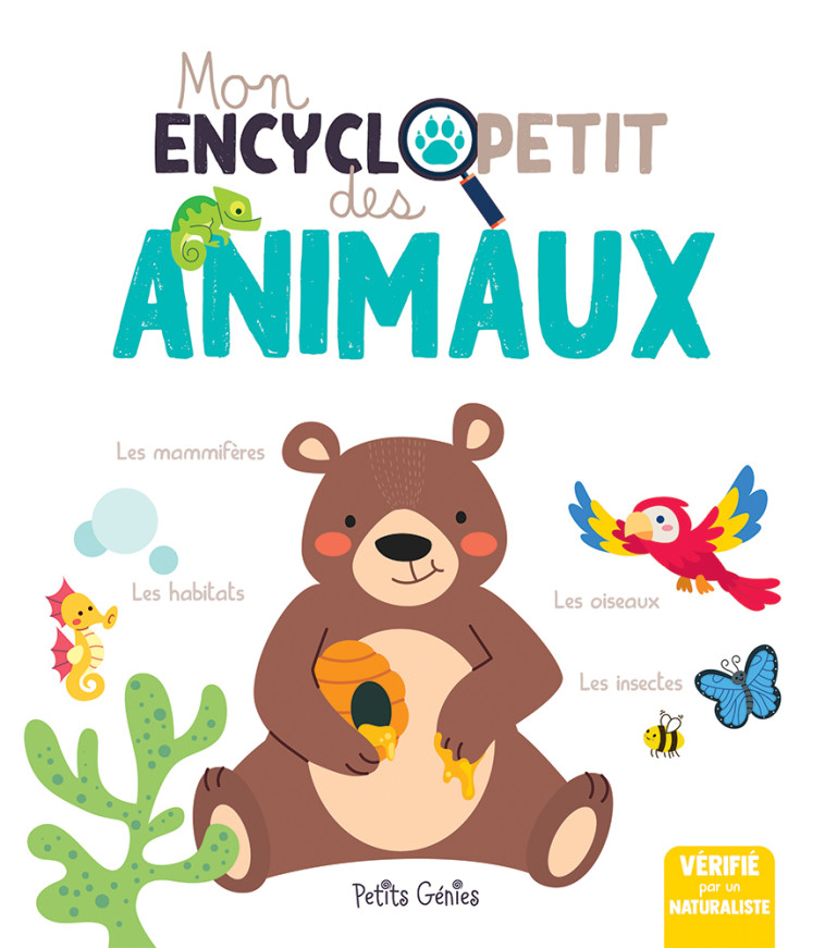 Mon encyclopetit des animaux  - Claire Chabot - PETITS GENIES