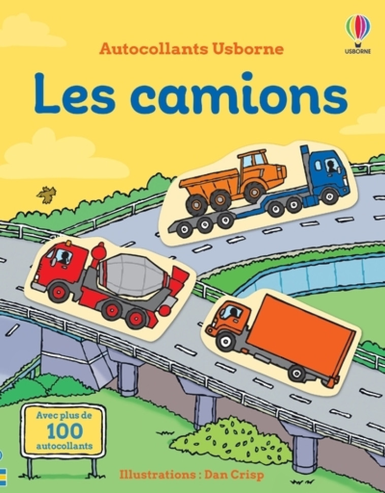 Les camions - Premiers autocollants - Sam Taplin - USBORNE