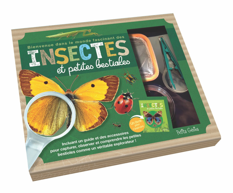 Insectes et petites bestioles (coffret) -  Collectif - PETITS GENIES