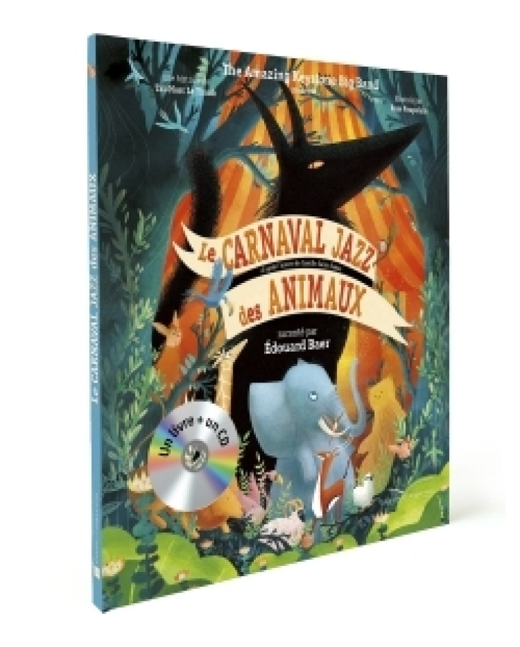 Le carnaval jazz des animaux - Livre CD -   - GAUTIER LANGU.