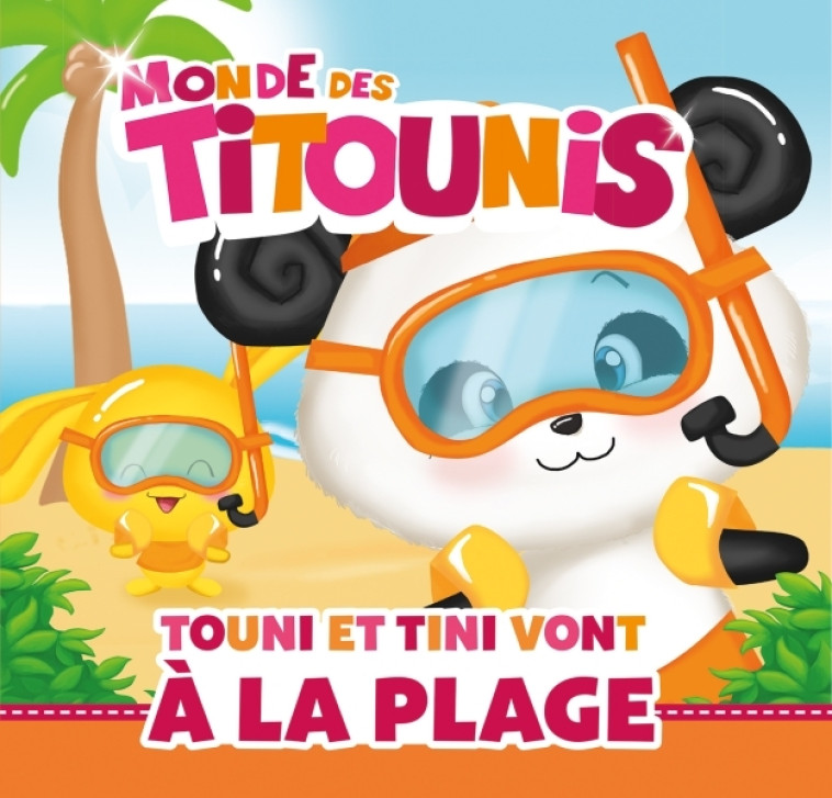 Titounis -  Touni et Tini vont à la plage - XXX - HACHETTE JEUN.