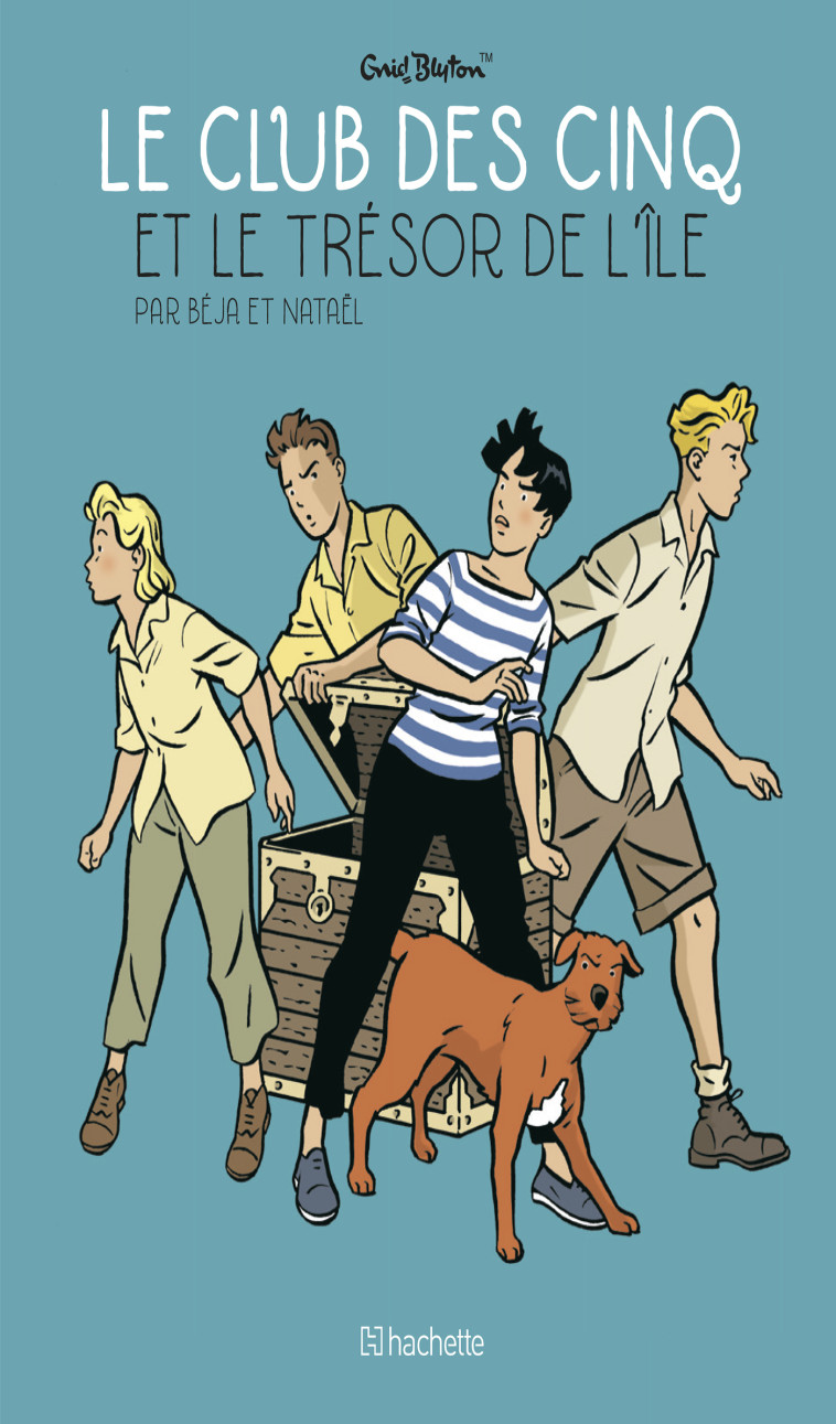 Le Club des Cinq et le Trésor de l'île - Petit Format -  Nataël - HACHETTE COMICS