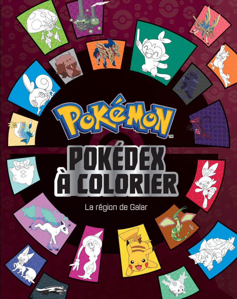 Pokémon - Pokédex à colorier - La région de Galar - XXX - HACHETTE JEUN.