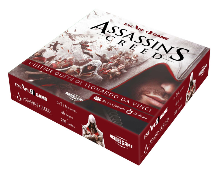 Escape game Assassin's creed - Nicolas Lozzi - HACHETTE HEROES