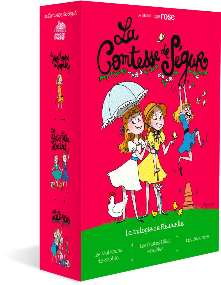 Coffret Comtesse de Ségur - La Trilogie de Fleurville -  Segur - HACHETTE JEUN.