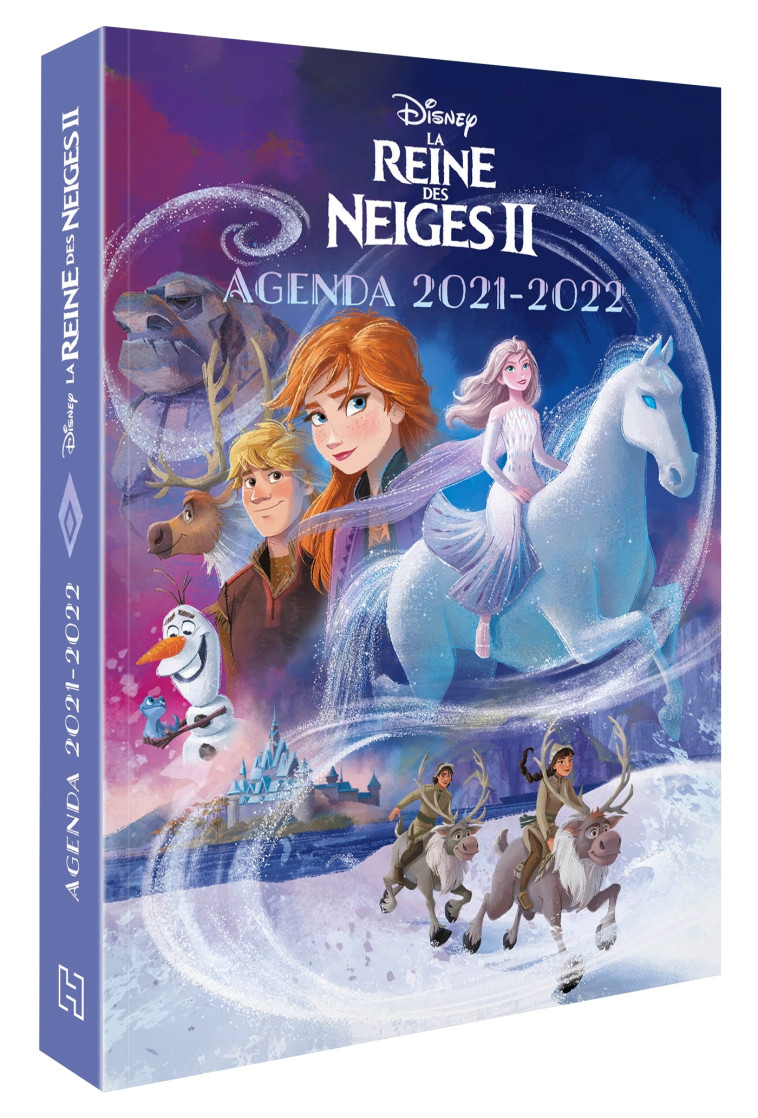 LA REINE DES NEIGES 2 - Agenda 2021-2022 - Disney - XXX - DISNEY HACHETTE