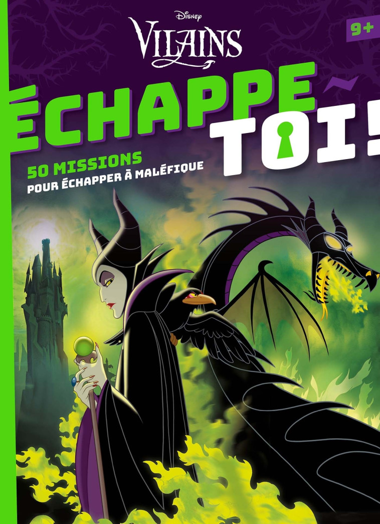 DISNEY VILAINS - Échappe-toi ! - Maléfique -  Collectif - DISNEY HACHETTE