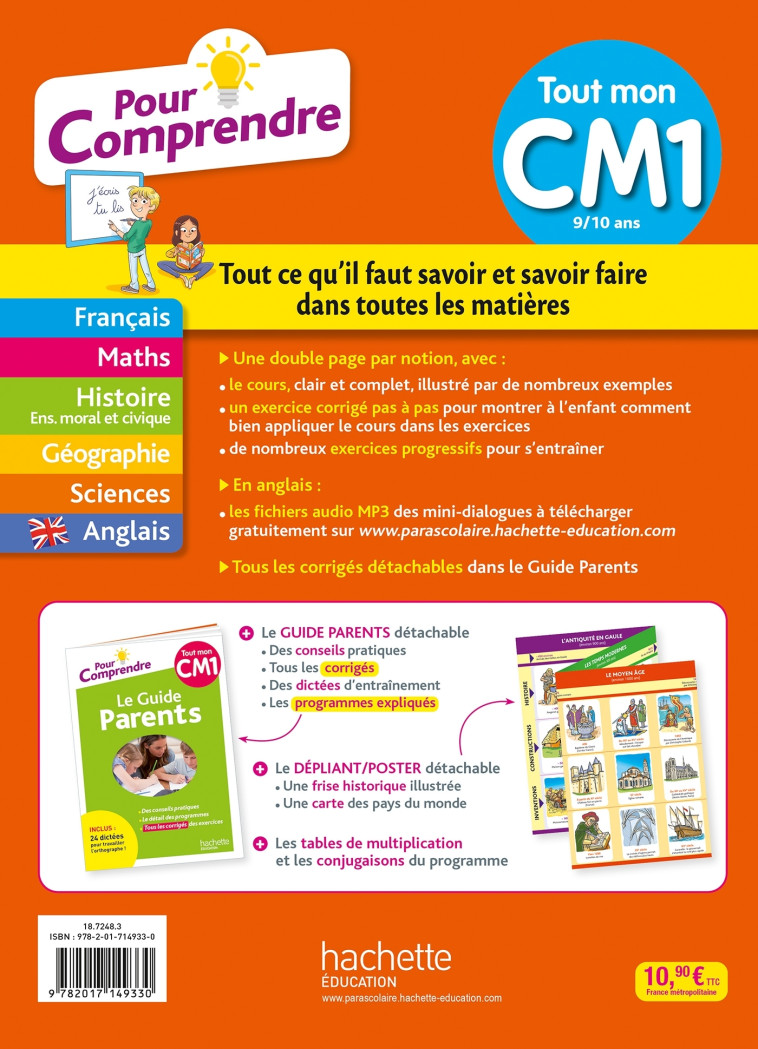 Pour comprendre Tout mon CM1 - Laure Brémont - HACHETTE EDUC