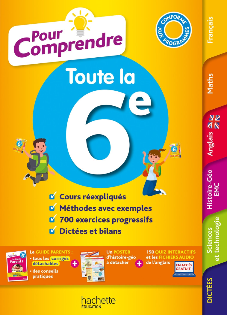 Pour comprendre Toute la 6e - Michèle Blanc - HACHETTE EDUC