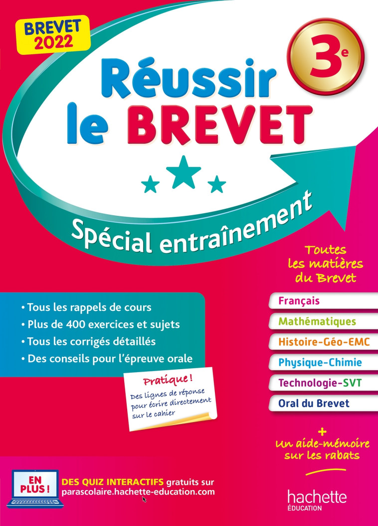 Réussir le Brevet 2022 - Isabelle Lisle - HACHETTE EDUC