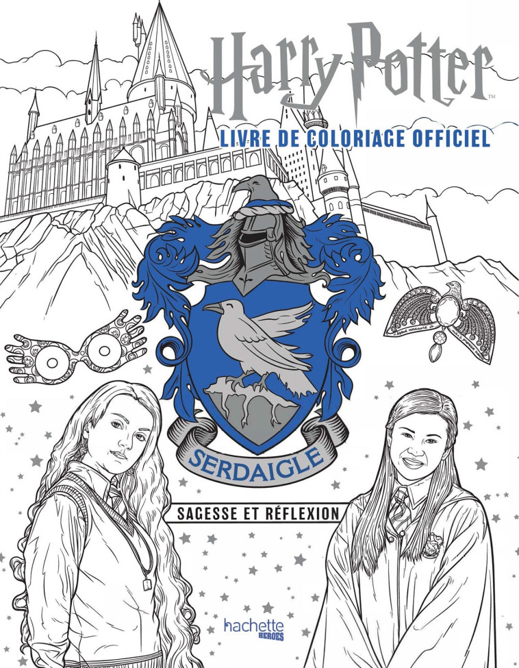 Harry Potter - Serdaigle - le livre de coloriage officiel -   - HACHETTE HEROES