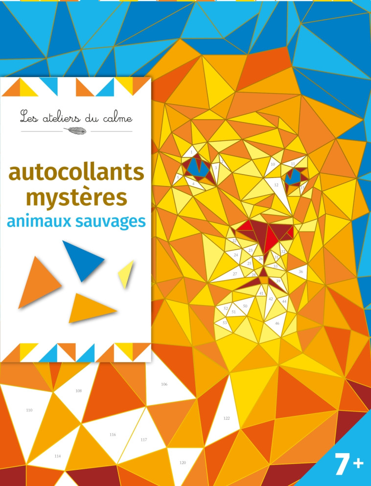 Autocollants mystères animaux sauvages - pochette avec accessoires - Fred Kucia - DEUX COQS D OR