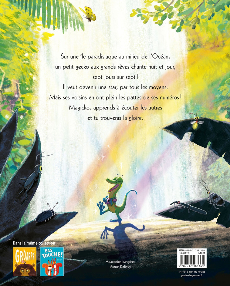 Magicko star des geckos - Rachel Bright - GAUTIER LANGU.