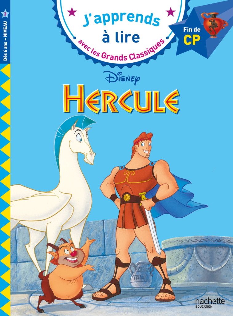 Disney -  Hercule, CP niveau 3 - Isabelle Albertin - HACHETTE EDUC