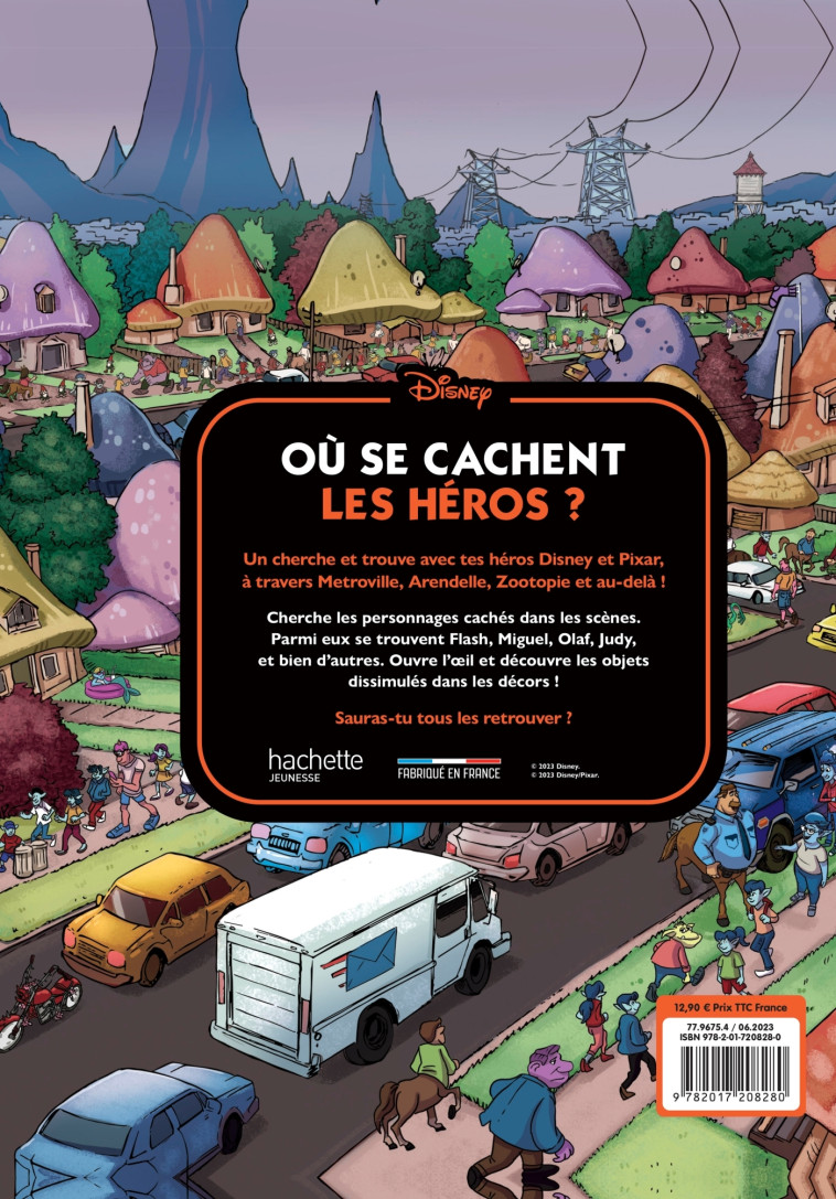 DISNEY - Où se cachent les héros ? Vol. 2 - Cherche et Trouve - XXX - DISNEY HACHETTE