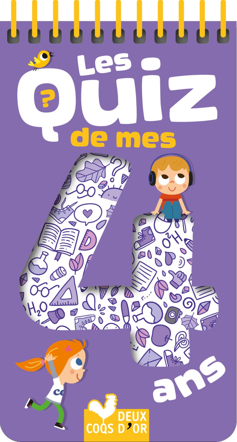 Les quiz de mes 4 ans -   - DEUX COQS D OR