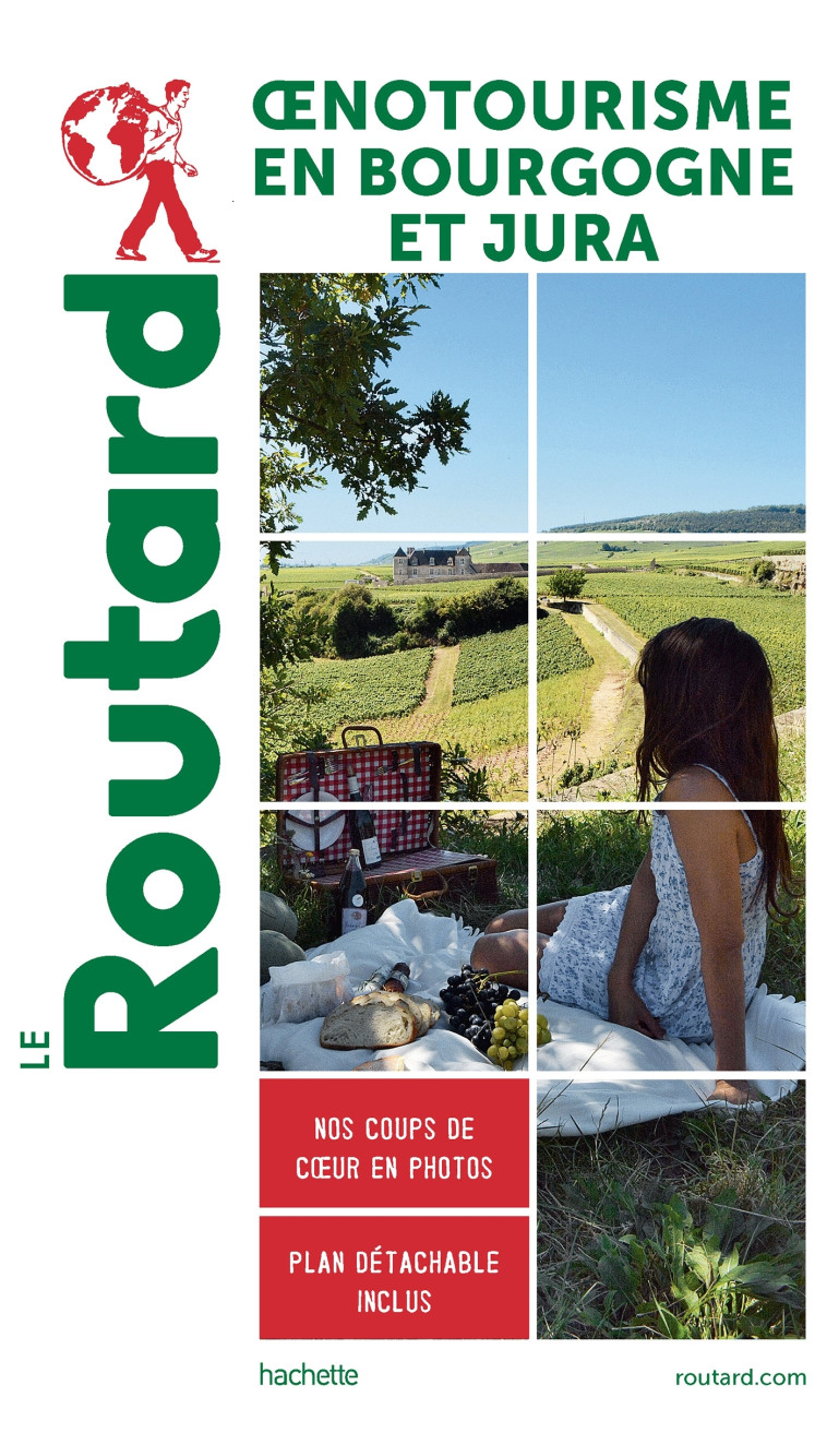 Guide du Routard Oenotourisme en Bourgogne et Jura -  COLLECTF - HACHETTE TOURI