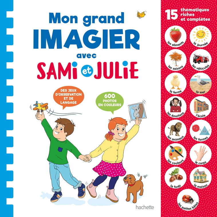 Mon grand imagier avec Sami et Julie - Marion Fallot - HACHETTE EDUC