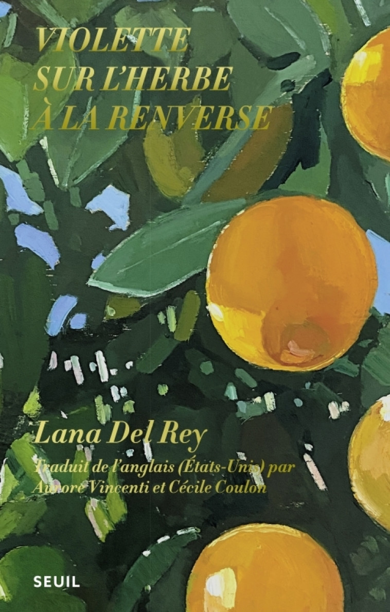 Violette sur l'herbe à la renverse - Lana Del Rey - SEUIL