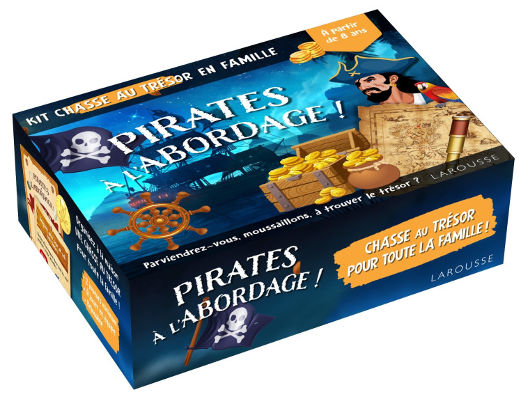 Pirates à l'abordage - le kit famille -  Collectif - LAROUSSE