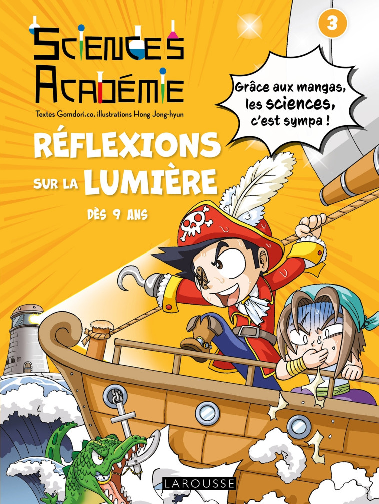 Sciences Académie en manga - Réflexions sur la lumière - Sun-Ju Bully-Noh - LAROUSSE