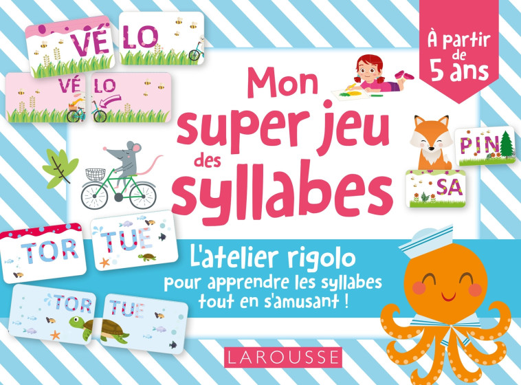 Mon super jeu des syllabes -  Collectif - LAROUSSE