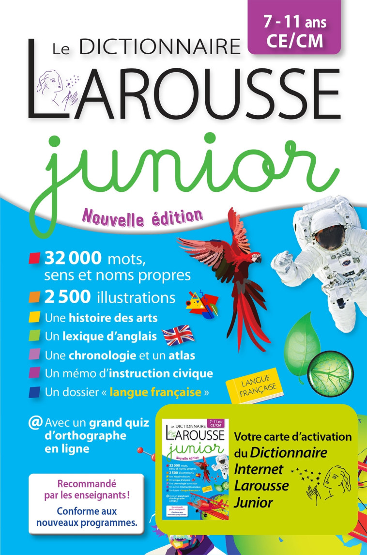 Dictionnaire junior bimédia -  Collectif - LAROUSSE