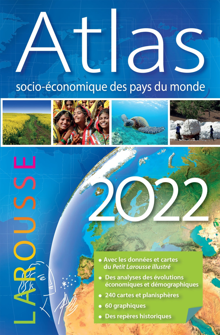 Atlas socio-économique des pays du monde 2022 - Simon Parlier - LAROUSSE