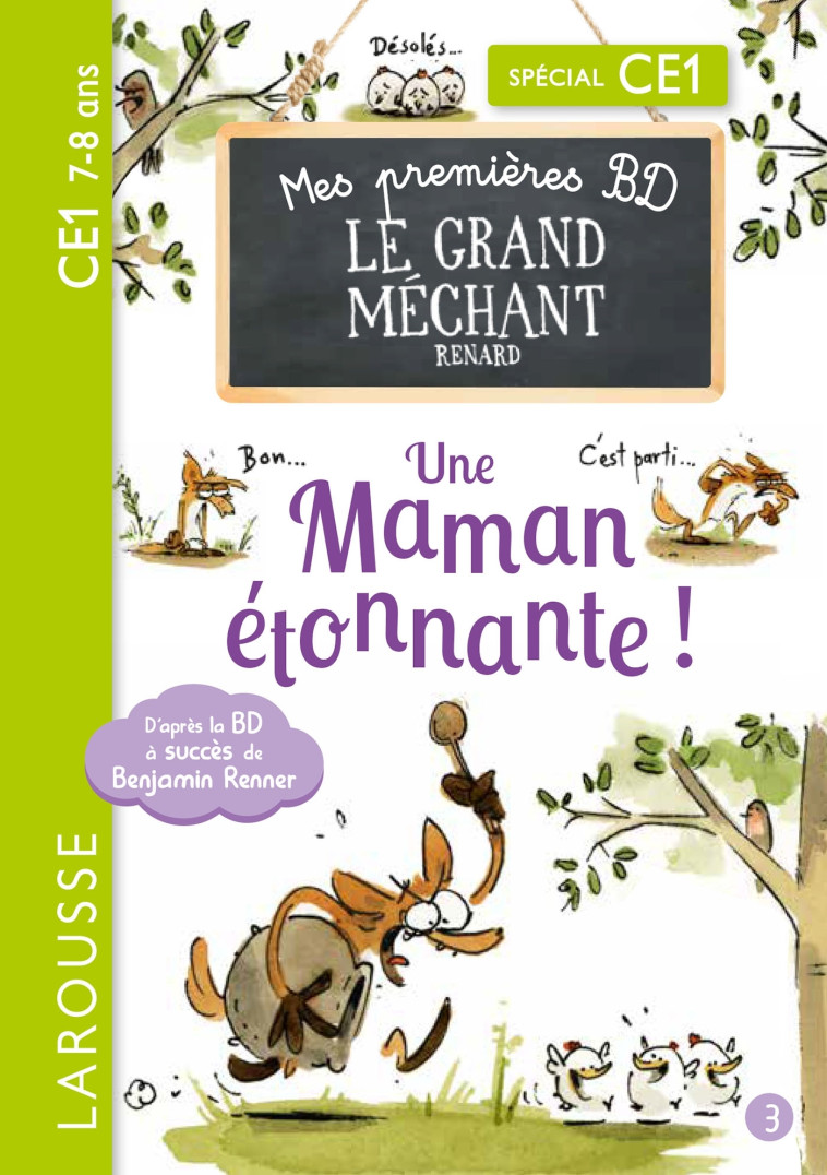 Mes premières BD le Grand Méchant Renard - Une maman étonnante ! -  Collectif - LAROUSSE