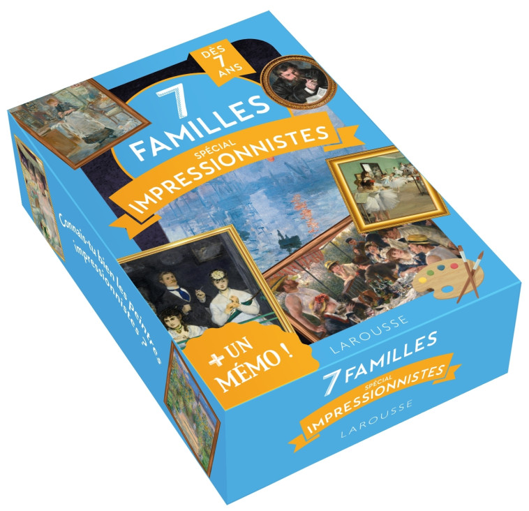 7 familles des Impressionnistes -  Collectif - LAROUSSE