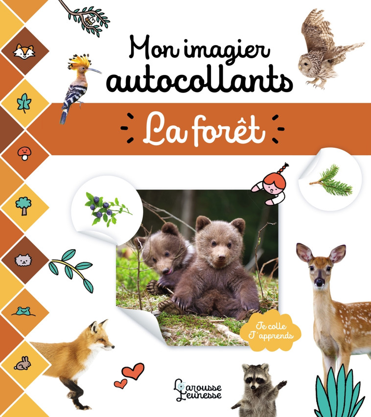 Mon imagier autocollants - La forêt -   - LAROUSSE