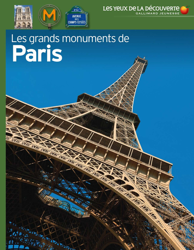 Les grands monuments de Paris - Jean-Michel Billioud - GALLIMARD JEUNE