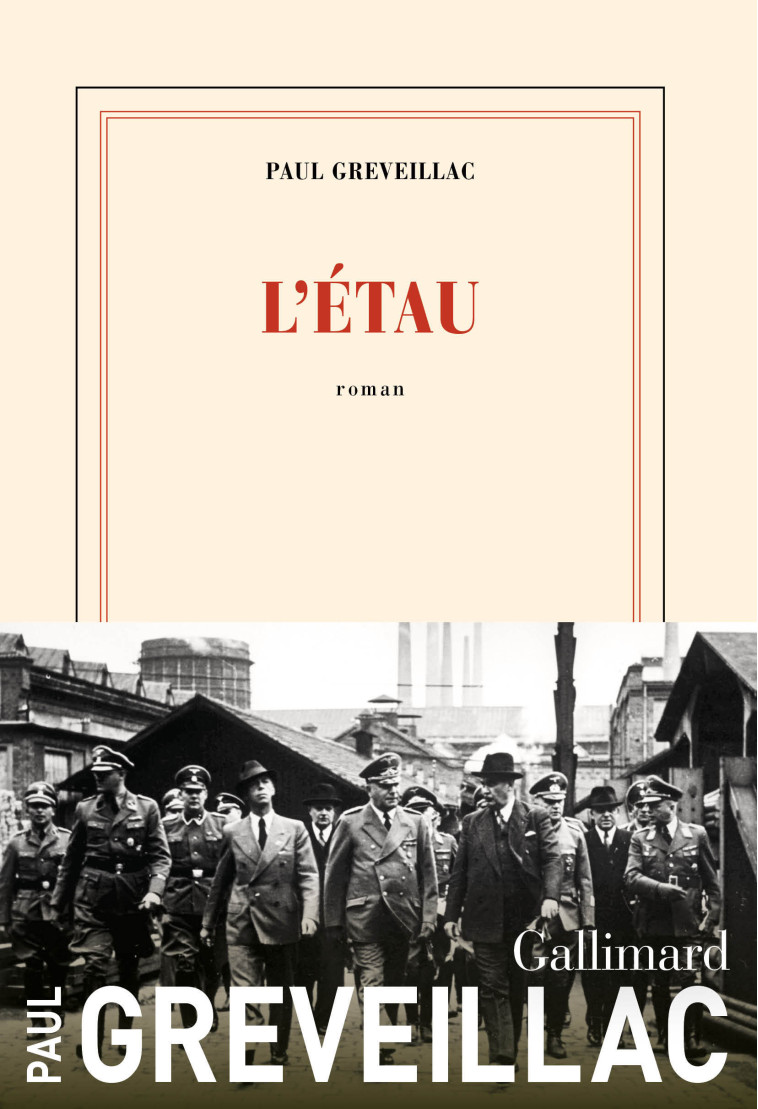 L'étau - Paul Greveillac - GALLIMARD