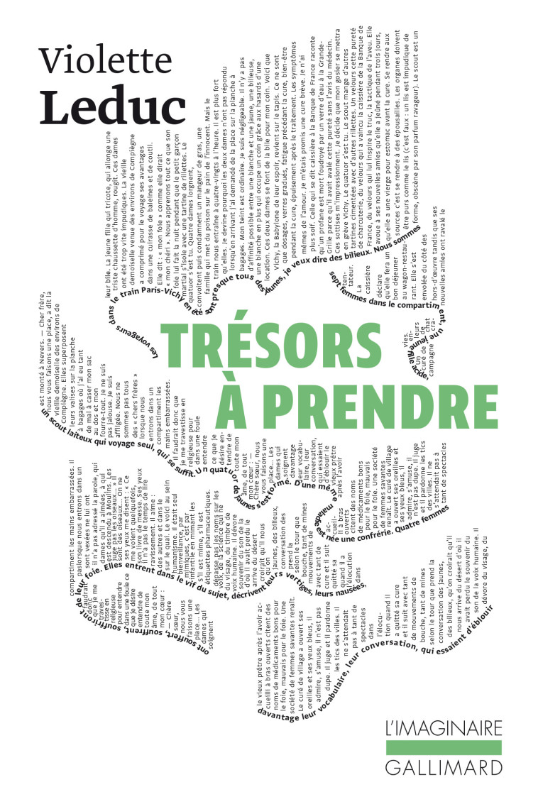 Trésors à prendre - Violette Leduc - GALLIMARD