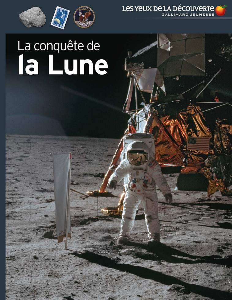 La conquête de la Lune - Jacqueline Mitton - GALLIMARD JEUNE