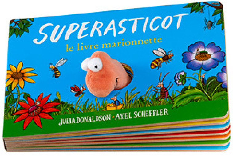 Superasticot, le livre marionnette - Julia Donaldson - GALLIMARD JEUNE