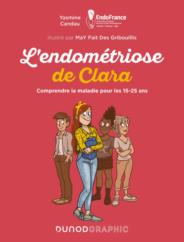 L'endométriose de Clara - Yasmine Candau - DUNOD