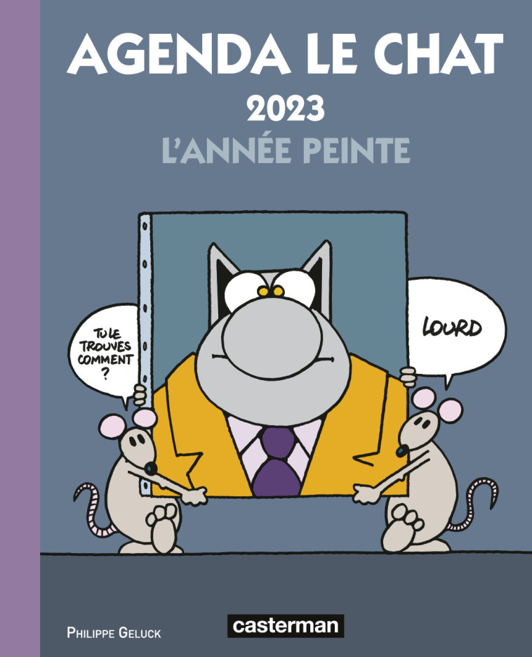 Agenda Le Chat 2023 - Philippe Geluck - CASTERMAN