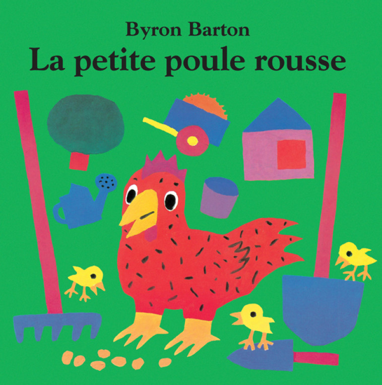 La petite poule rousse (tout carton) -  Barton Byron - EDL