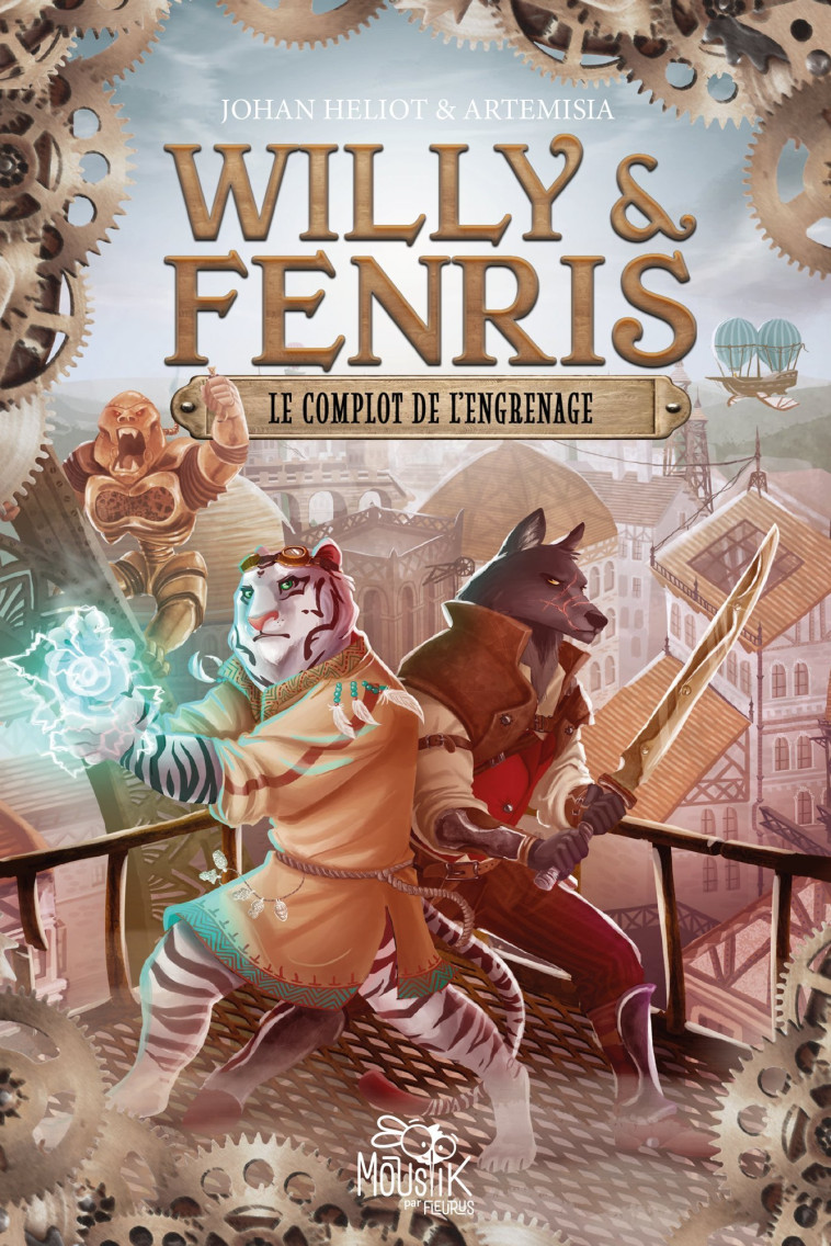 Willy et Fenris - Le complot de l'engrenage - Johan Heliot - FLEURUS