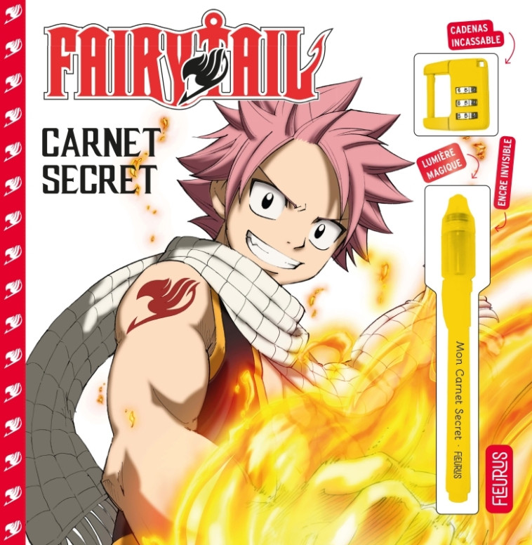 Carnet secret - Fairy Tail -  Fairy Tail - FLEURUS