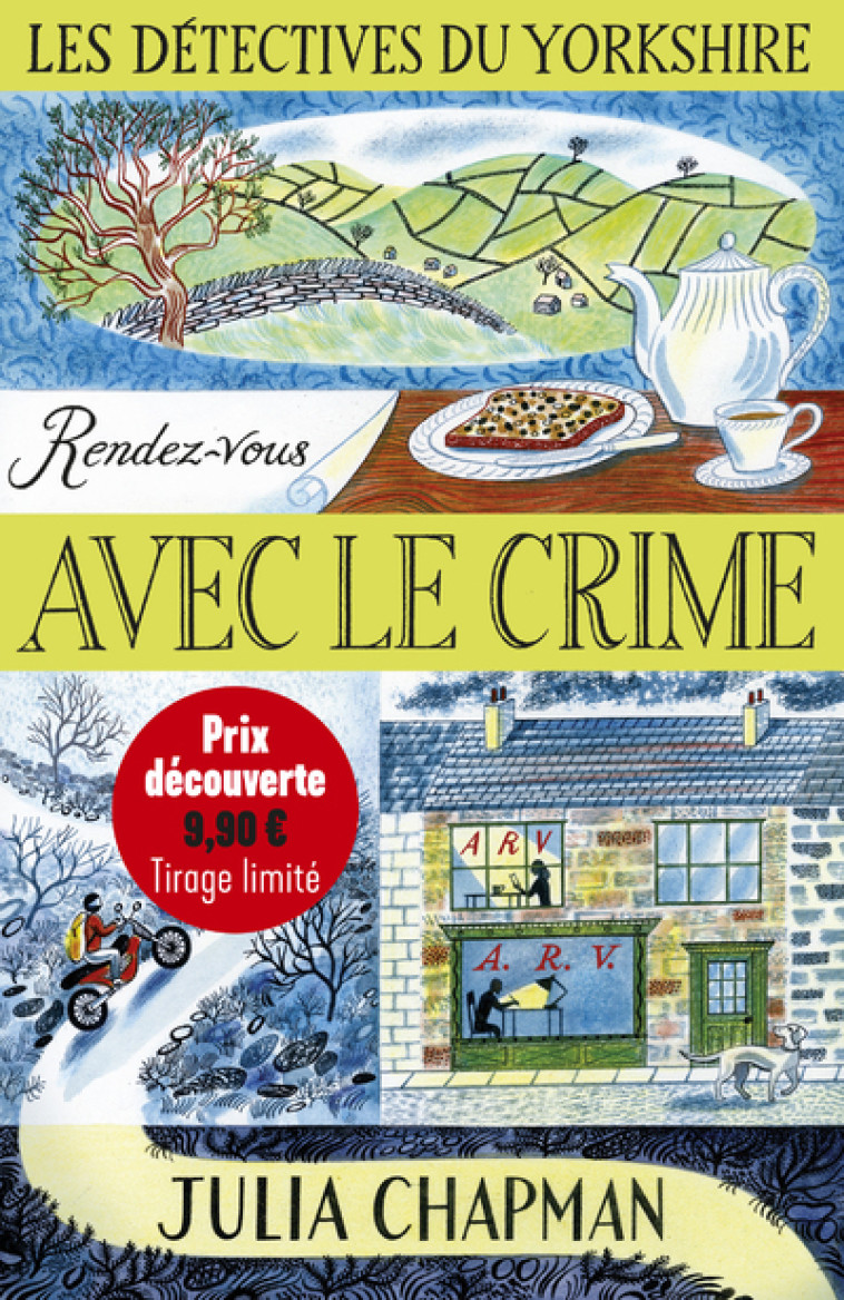 Les Détectives du Yorkshire - tome 1 Rendez-vous avec le crime - Prix découverte - Tirage limité - Tome 1 - Julia Chapman - ROBERT LAFFONT