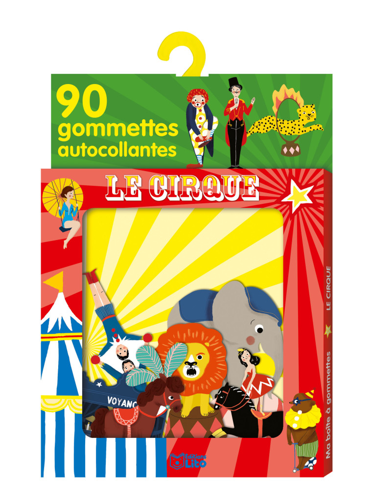 GOMMETTES LE CIRQUE - XXX - LITO