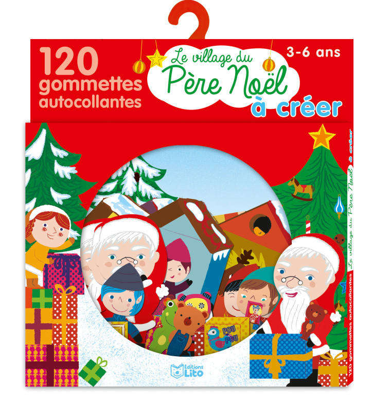 GOMMETTES PTIT MONDE PERE NOEL - XXX - LITO