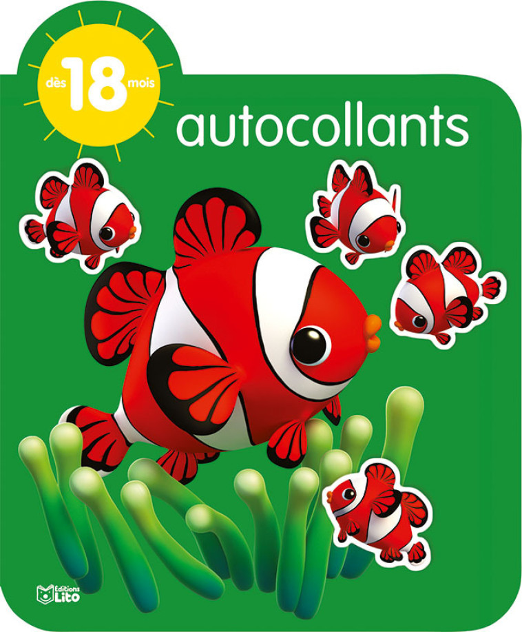 AUTOCOLLANTS POISSON - 18M - XXX - LITO